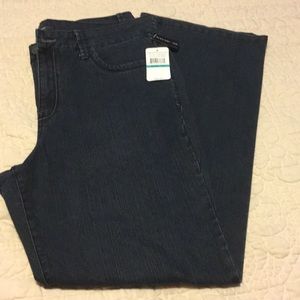 NWT size 16 French Cuff straight leg jeans